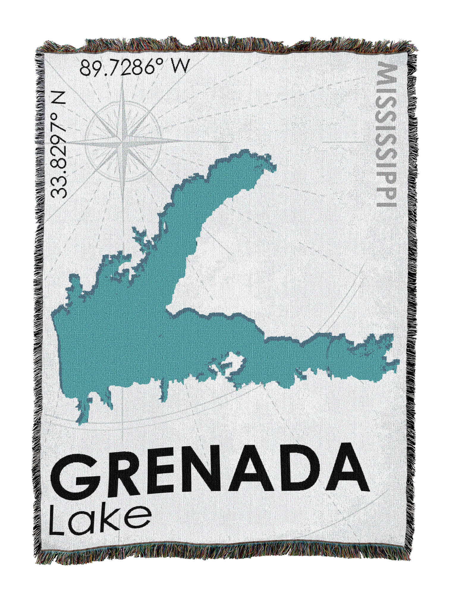 Grenada Lake Ms Blanket