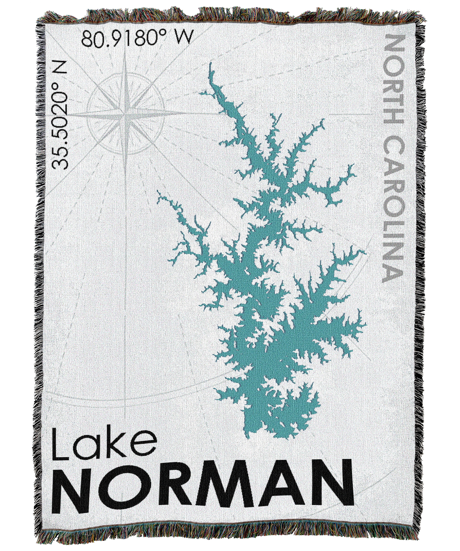 Lake Norman NC Blanket