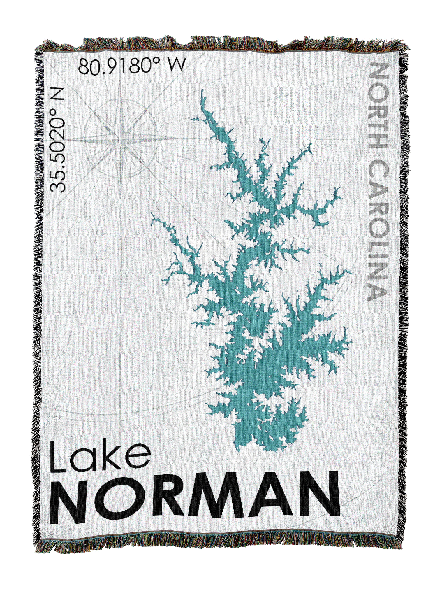 Lake Norman NC Blanket