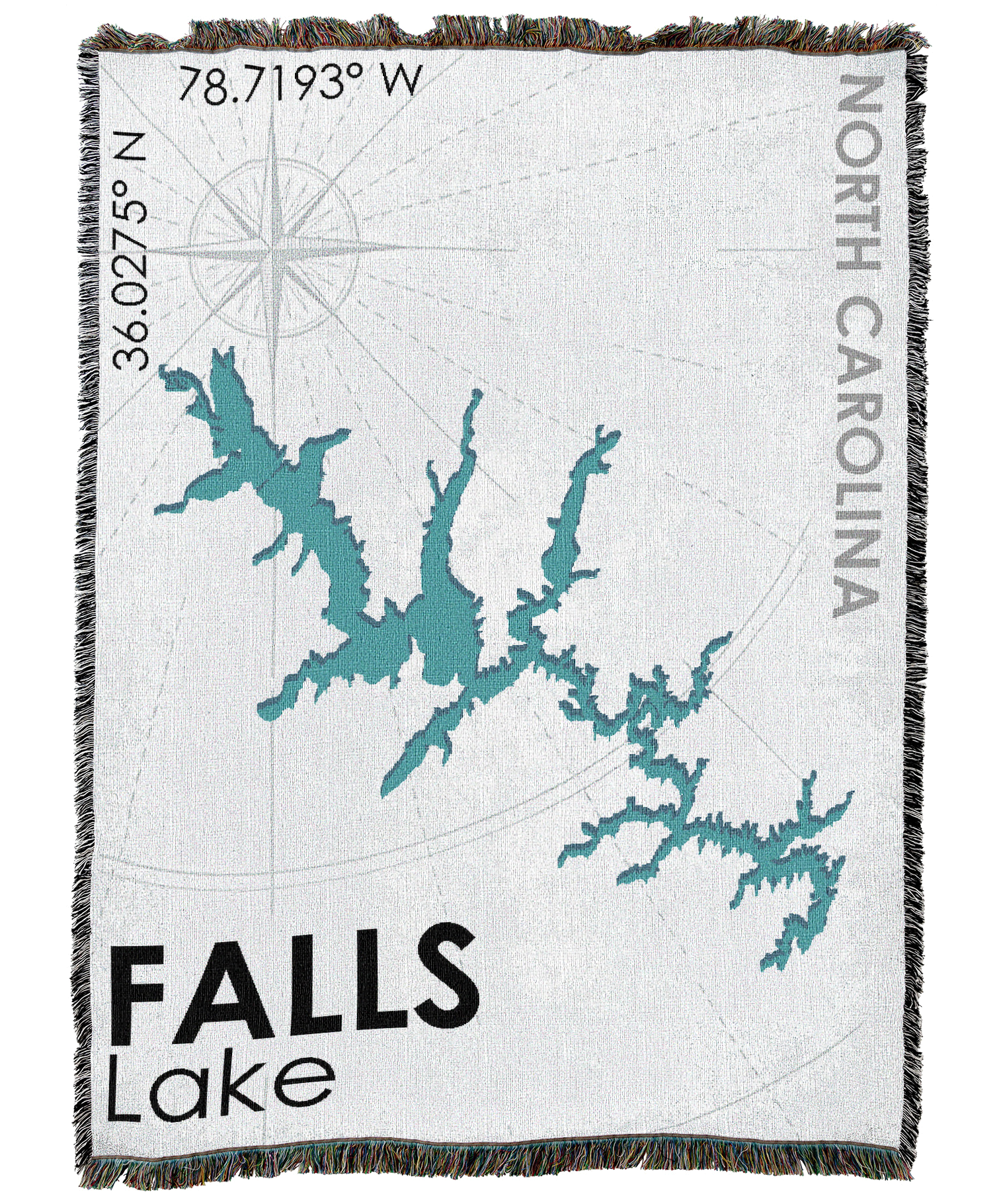 Falls Lake NC Blanket