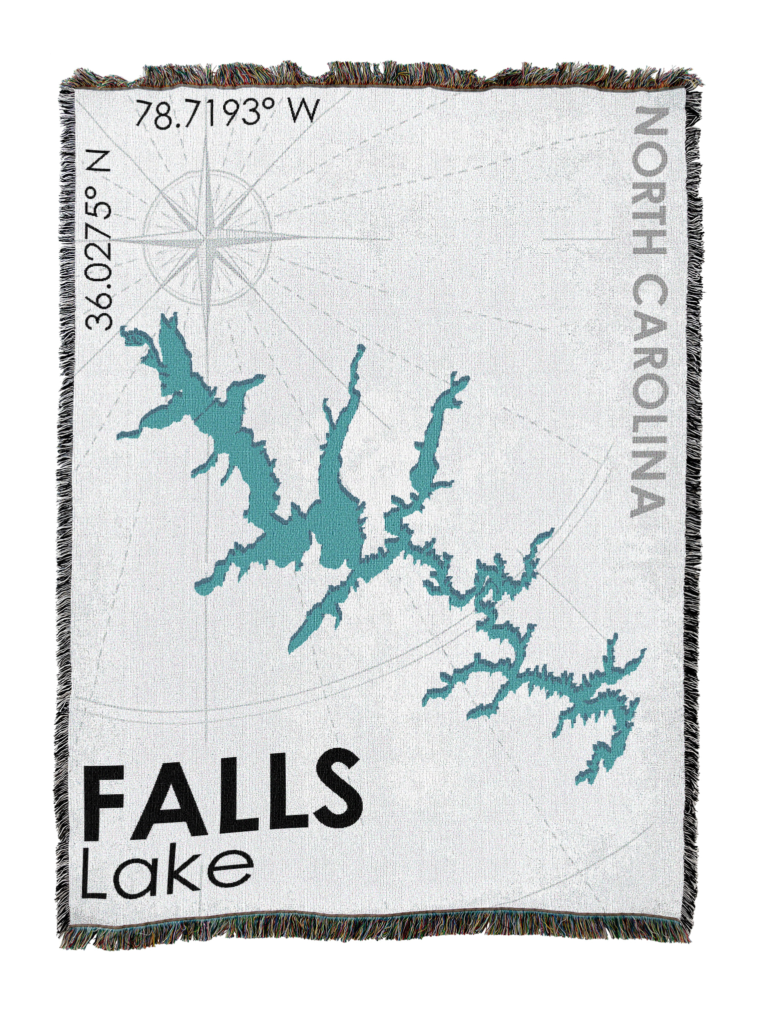 Falls Lake NC Blanket