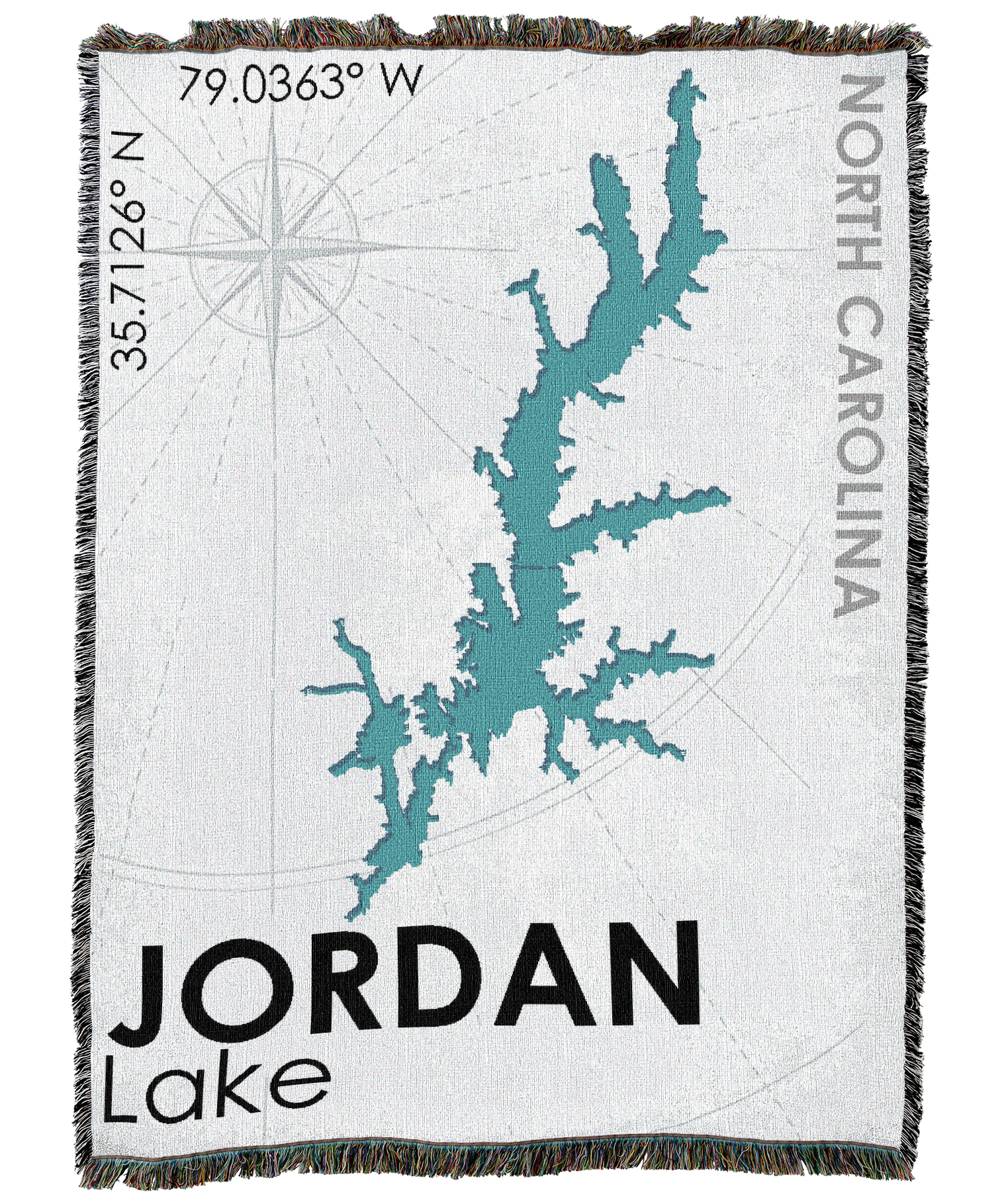 Jordan Lake NC Blanket