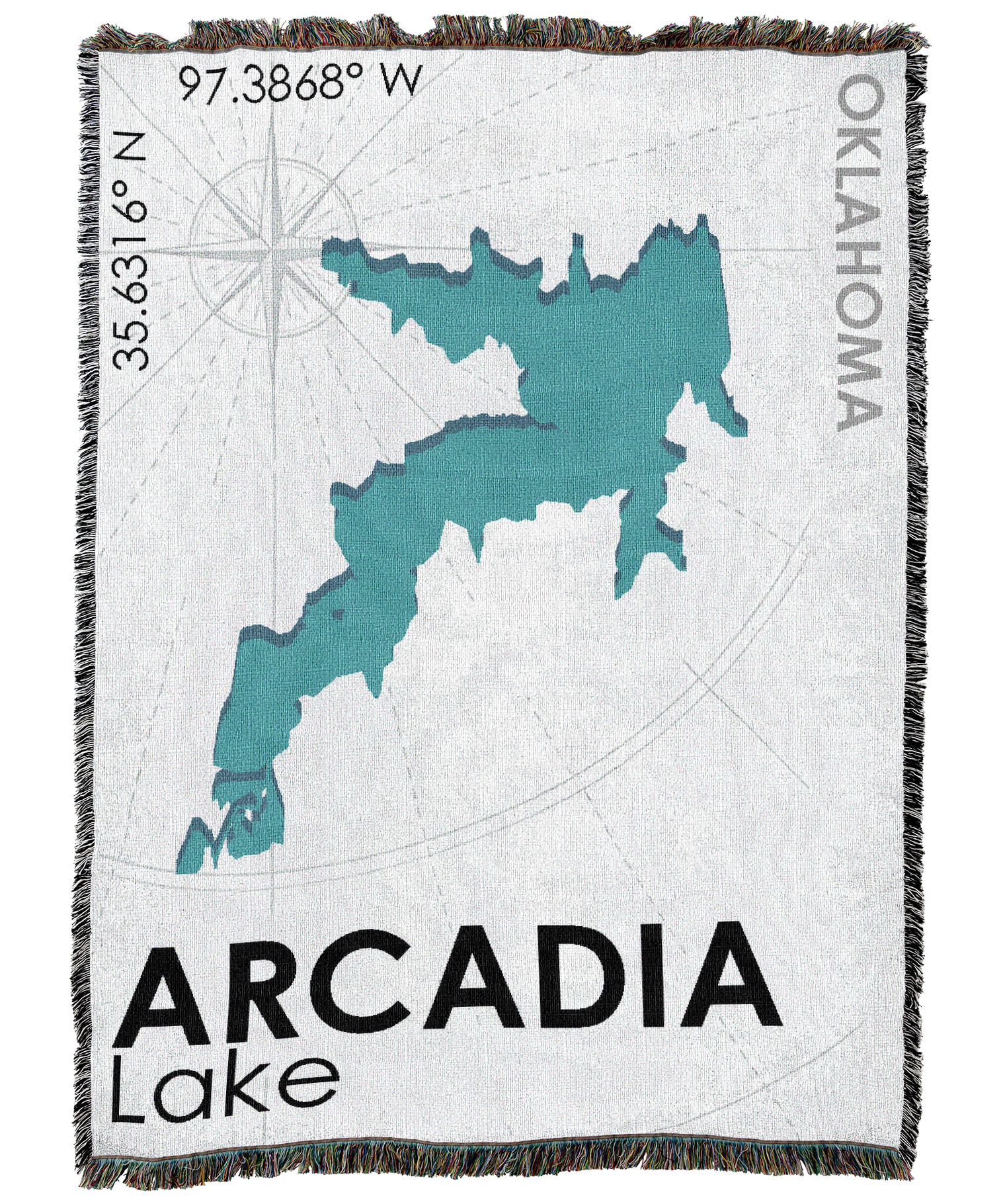 Arcadia Lake OK Blanket