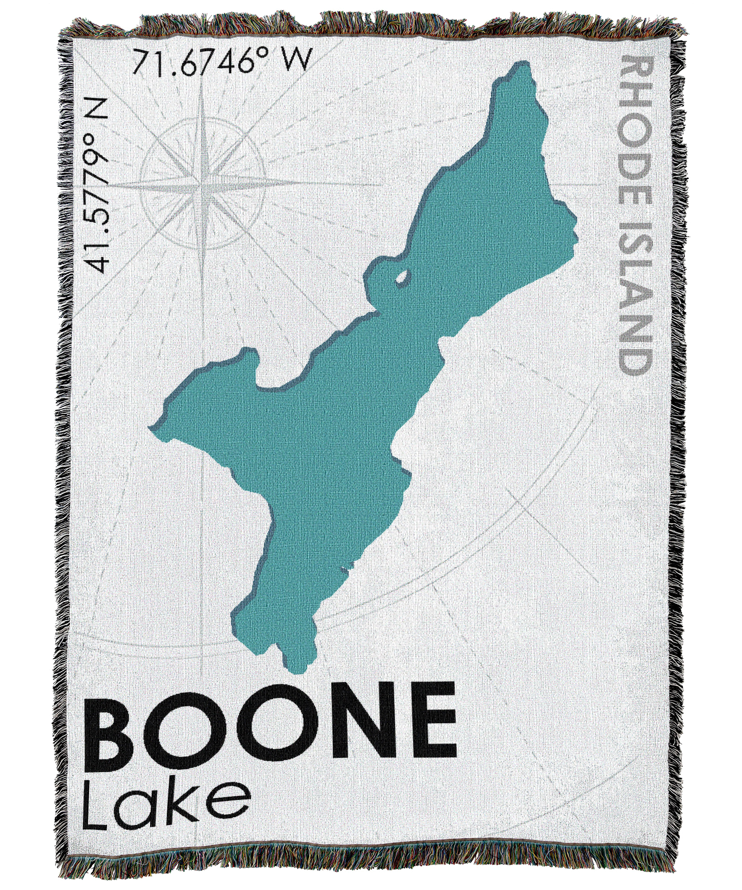 Boone Lake RI Blanket