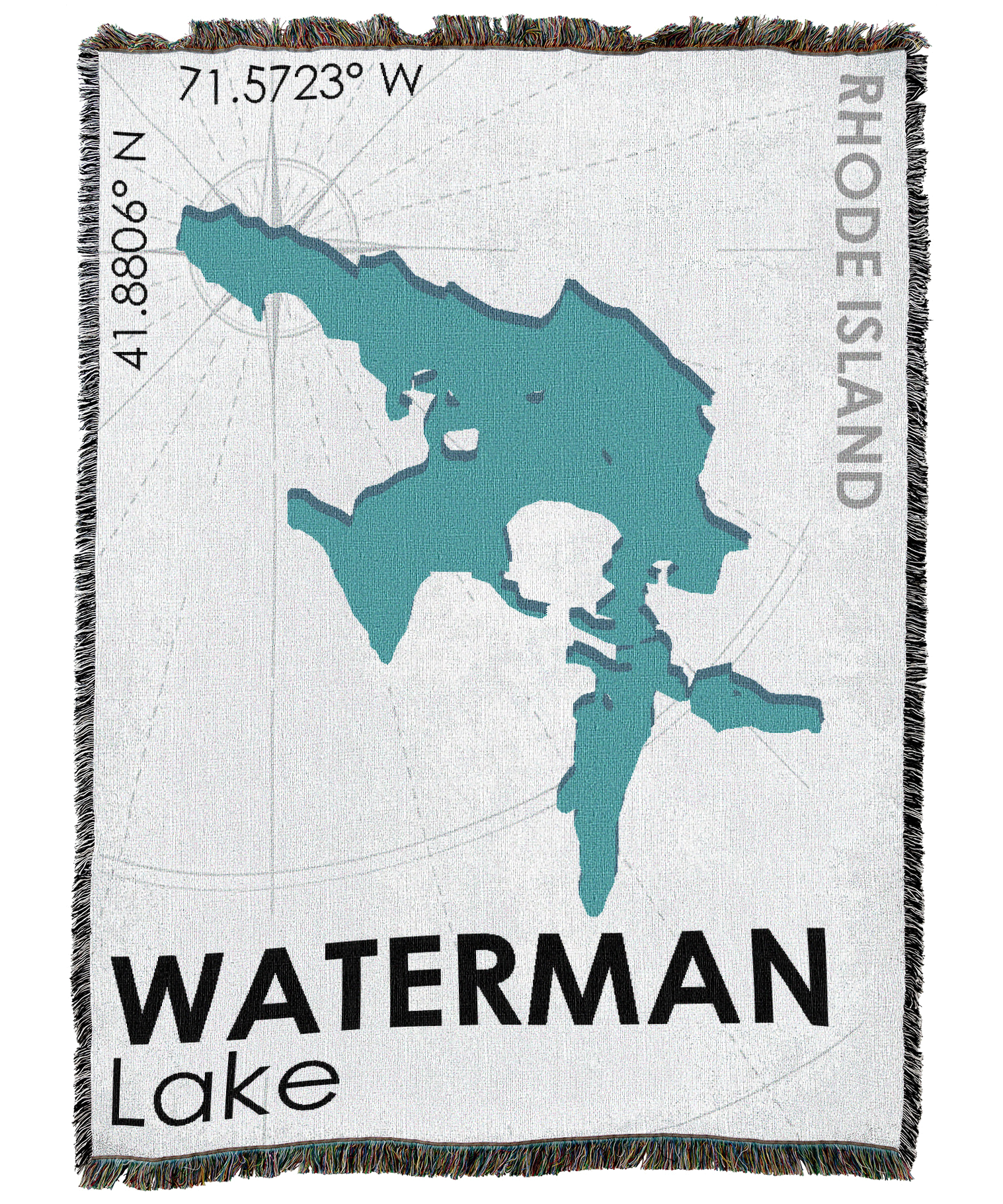 Waterman Lake RI Blanket