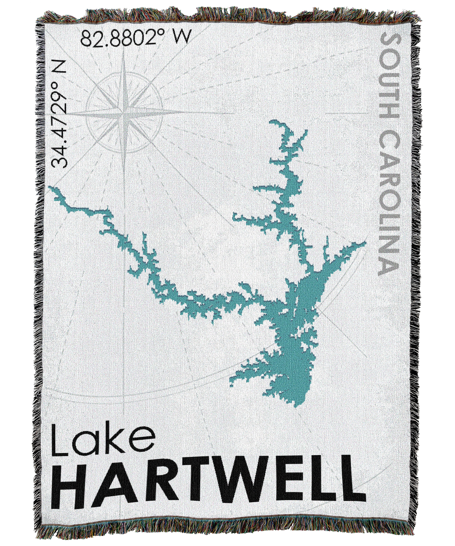 Lake Hartwell SC Blanket