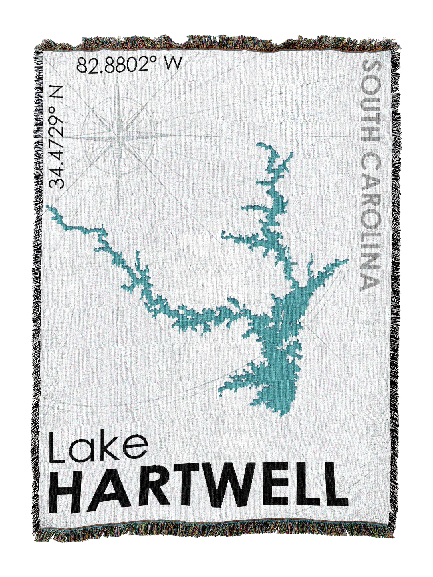 Lake Hartwell SC Blanket