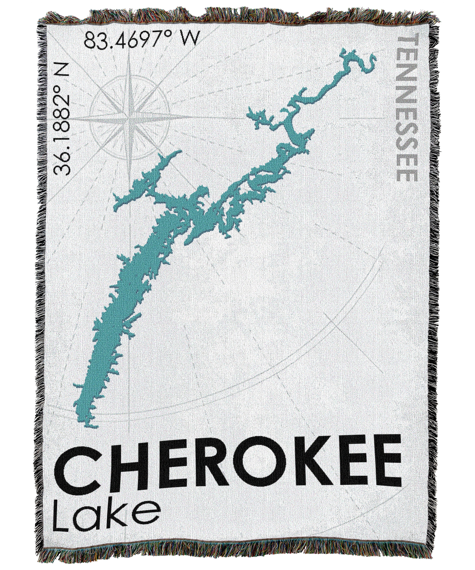 Cherokee Lake TN Blanket
