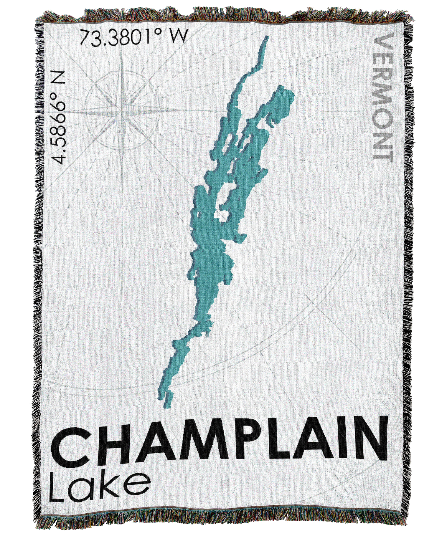 Lake Champlain VT Blanket