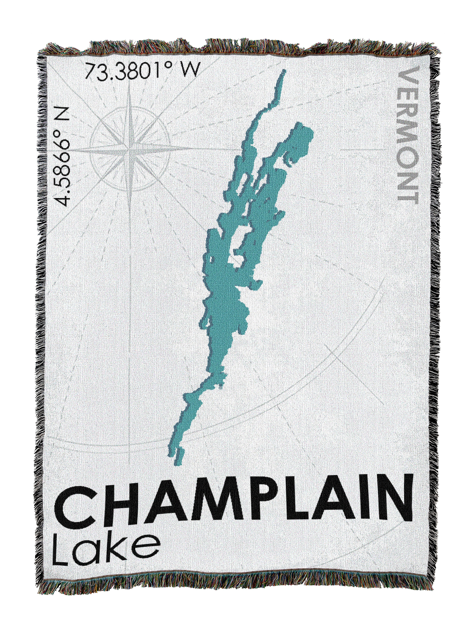 Lake Champlain VT Blanket