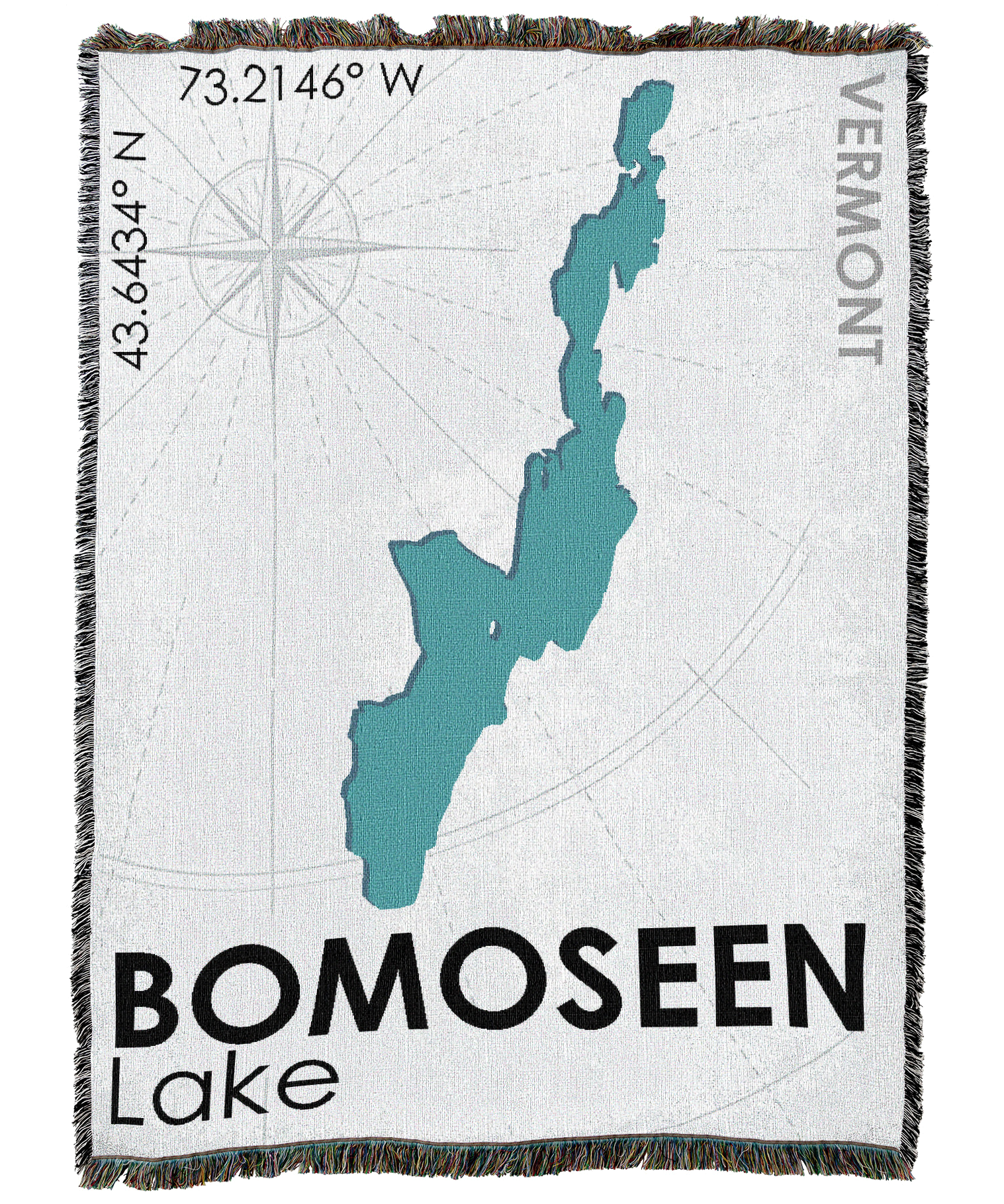 Lake Bomoseen VT Blanket