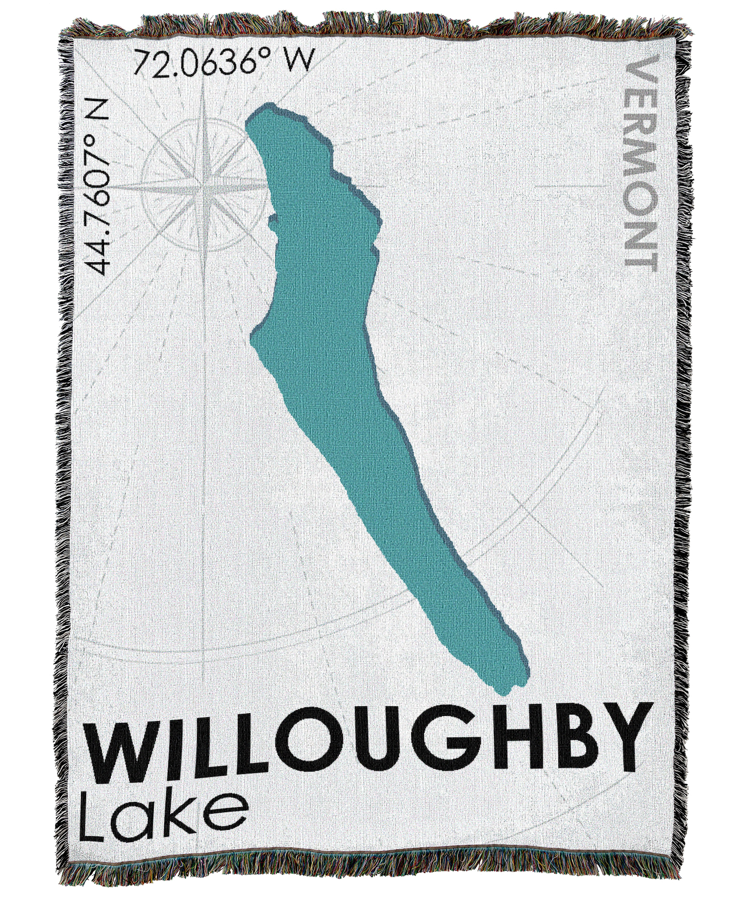 Lake Willoughby VT Blanket