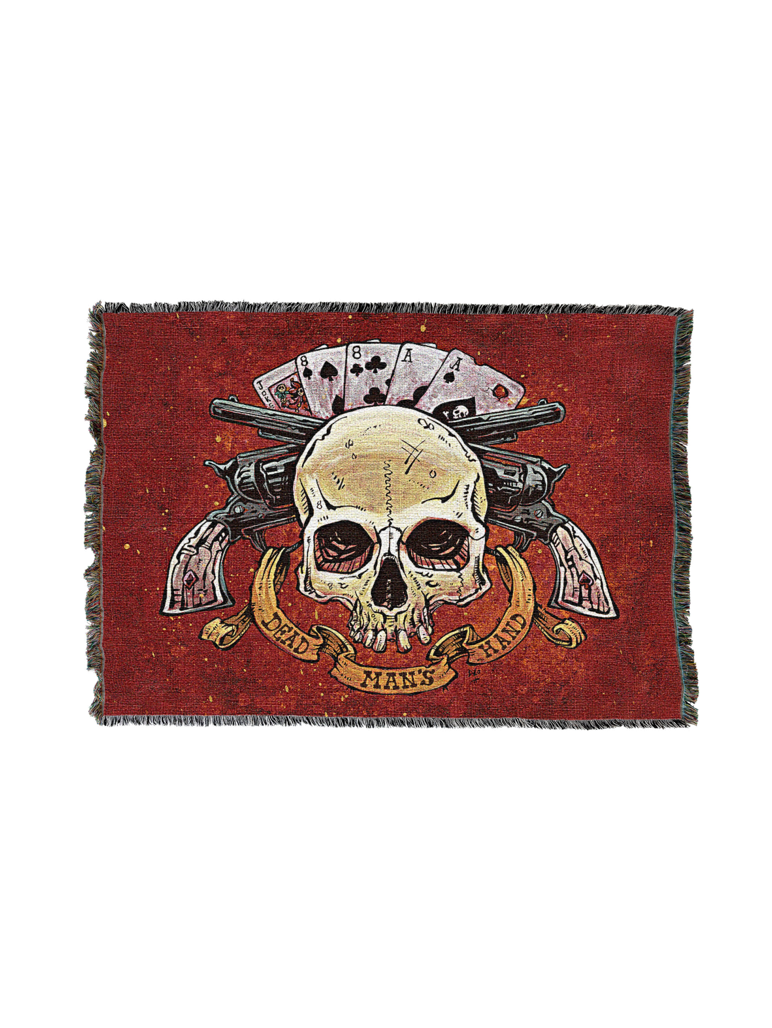 Dead Mans Hand Blanket