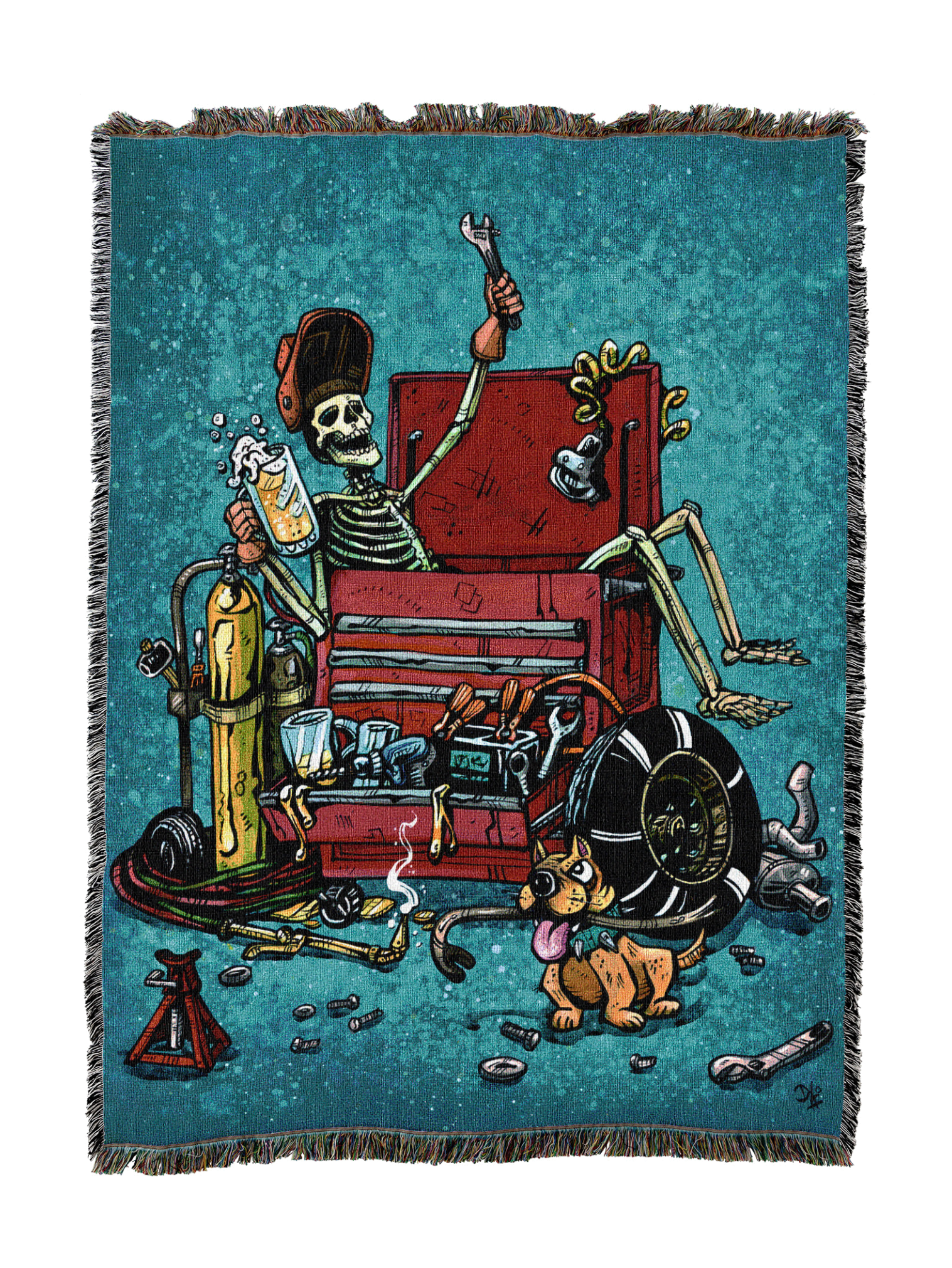 Garage Life Blanket
