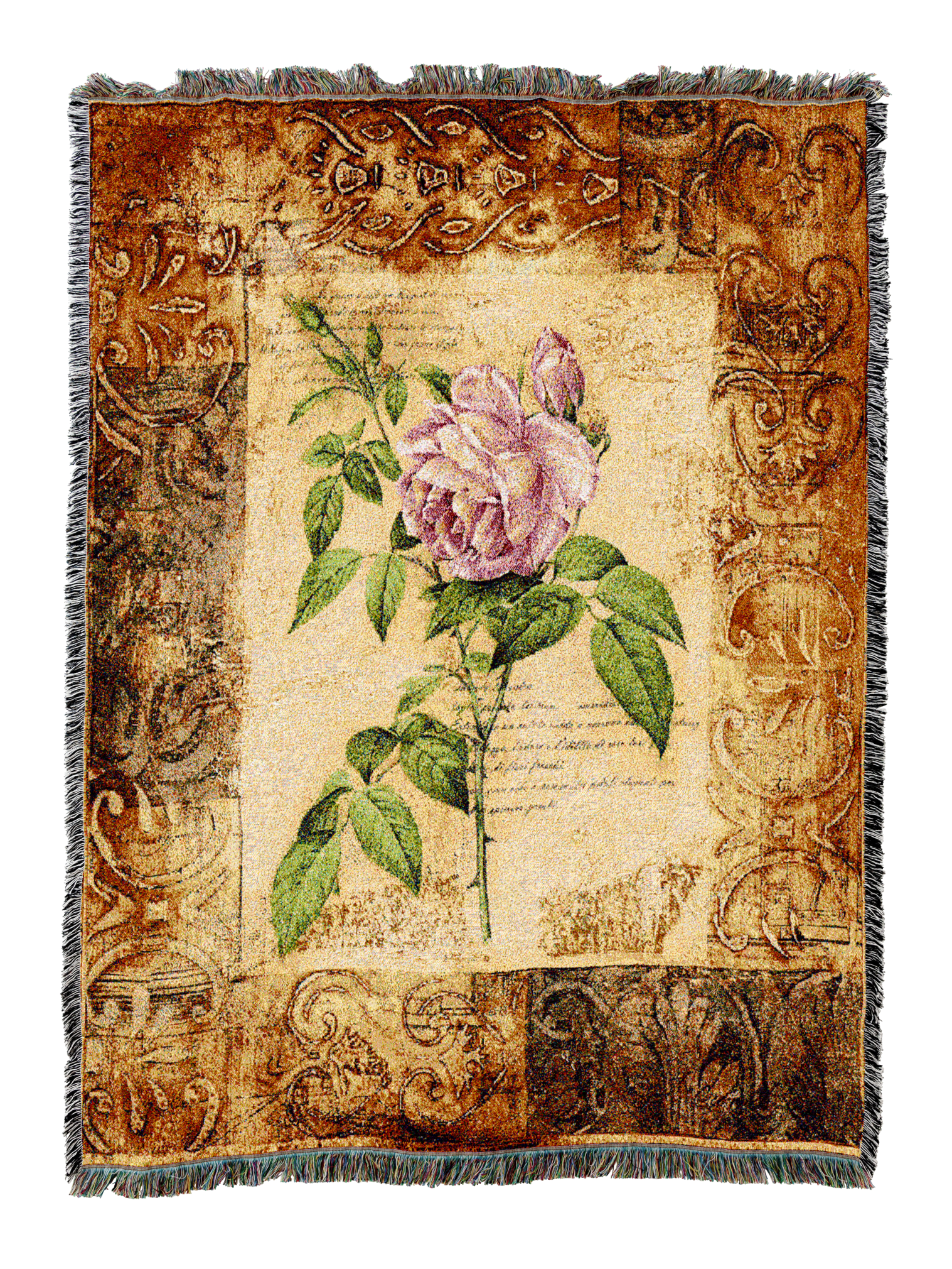 Blossom Elegance I Tapestry Blanket