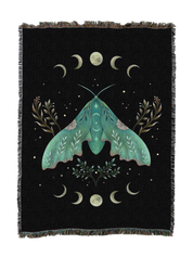 Luna And Moth Blanket