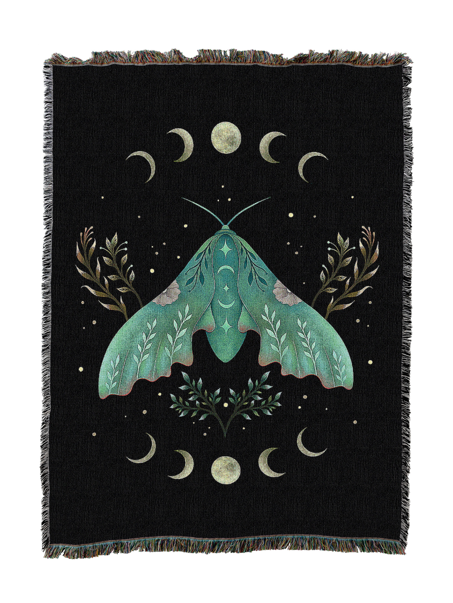 Luna And Moth Blanket