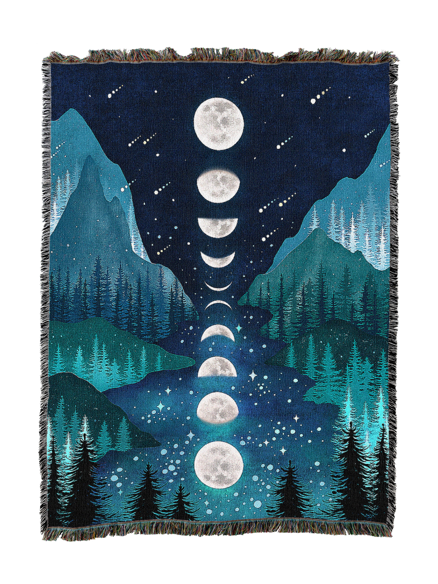 River And Sky Blanket