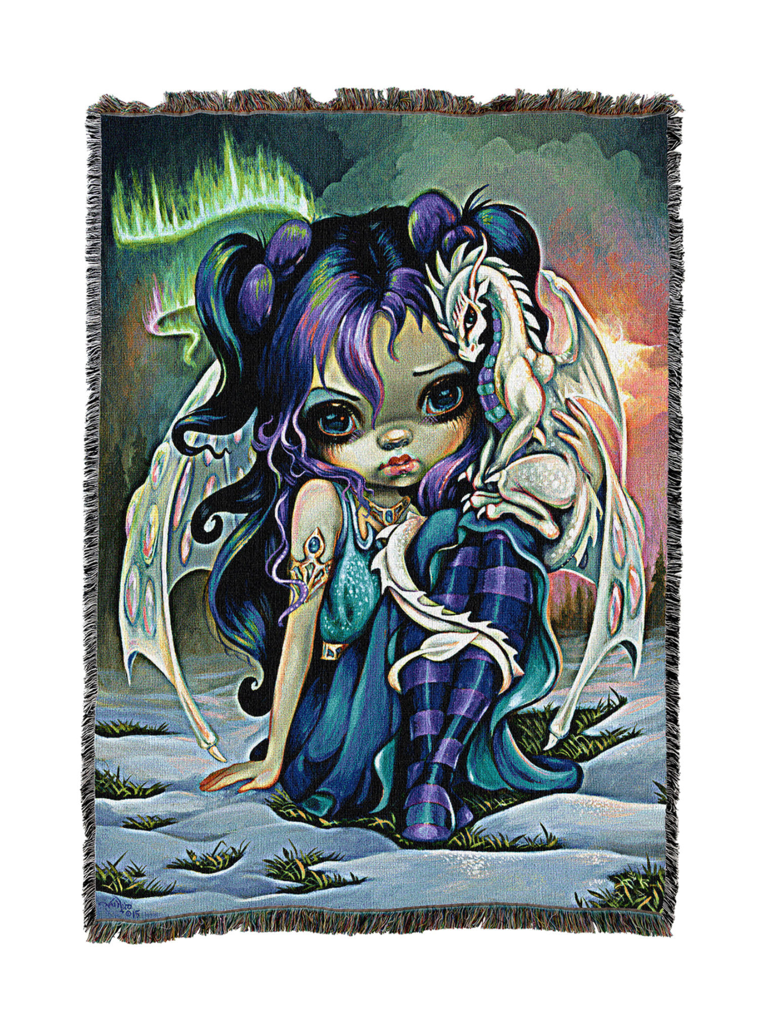 Frost Dragonling Blanket