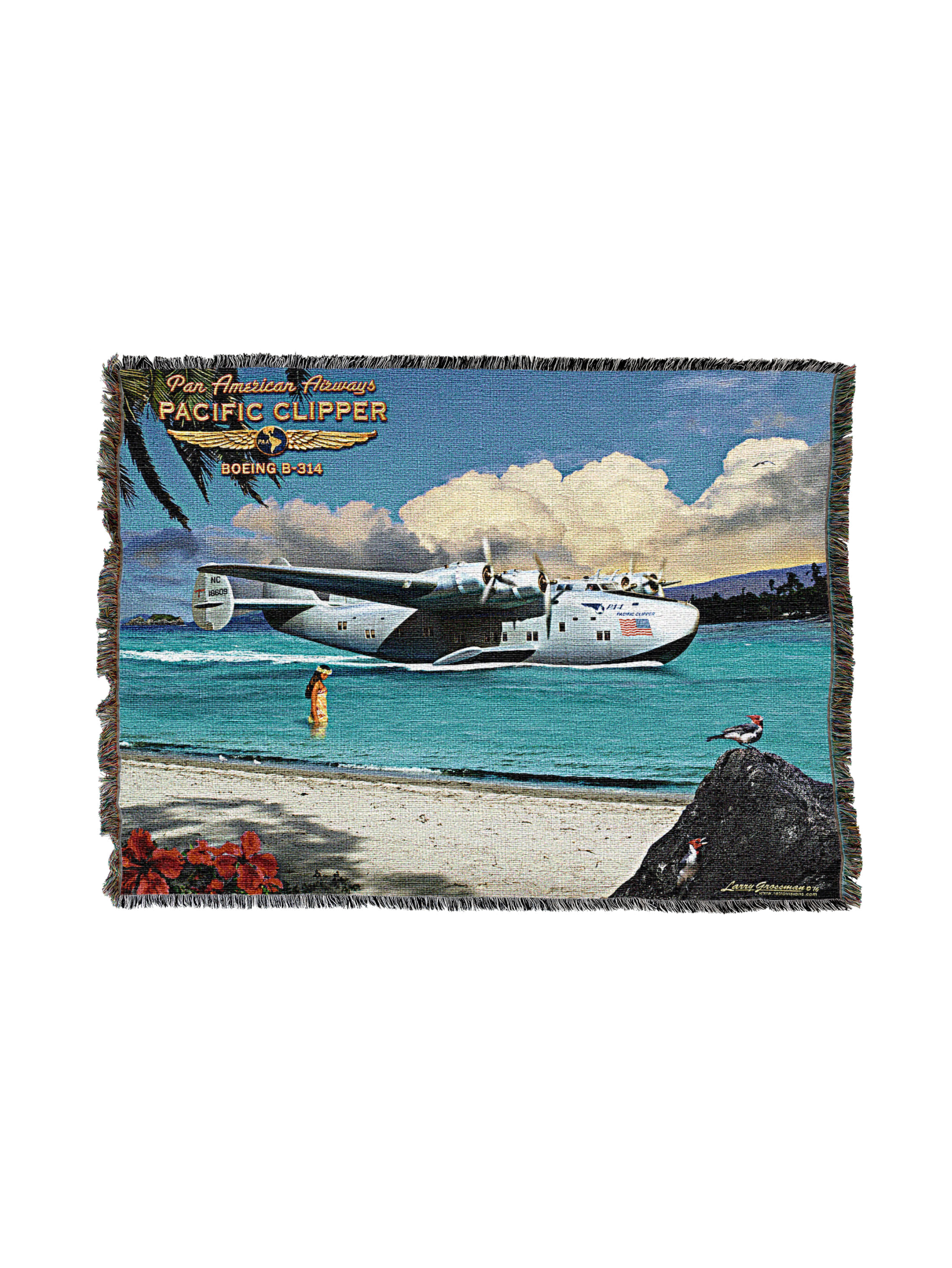 Pan Am Clipper Blanket