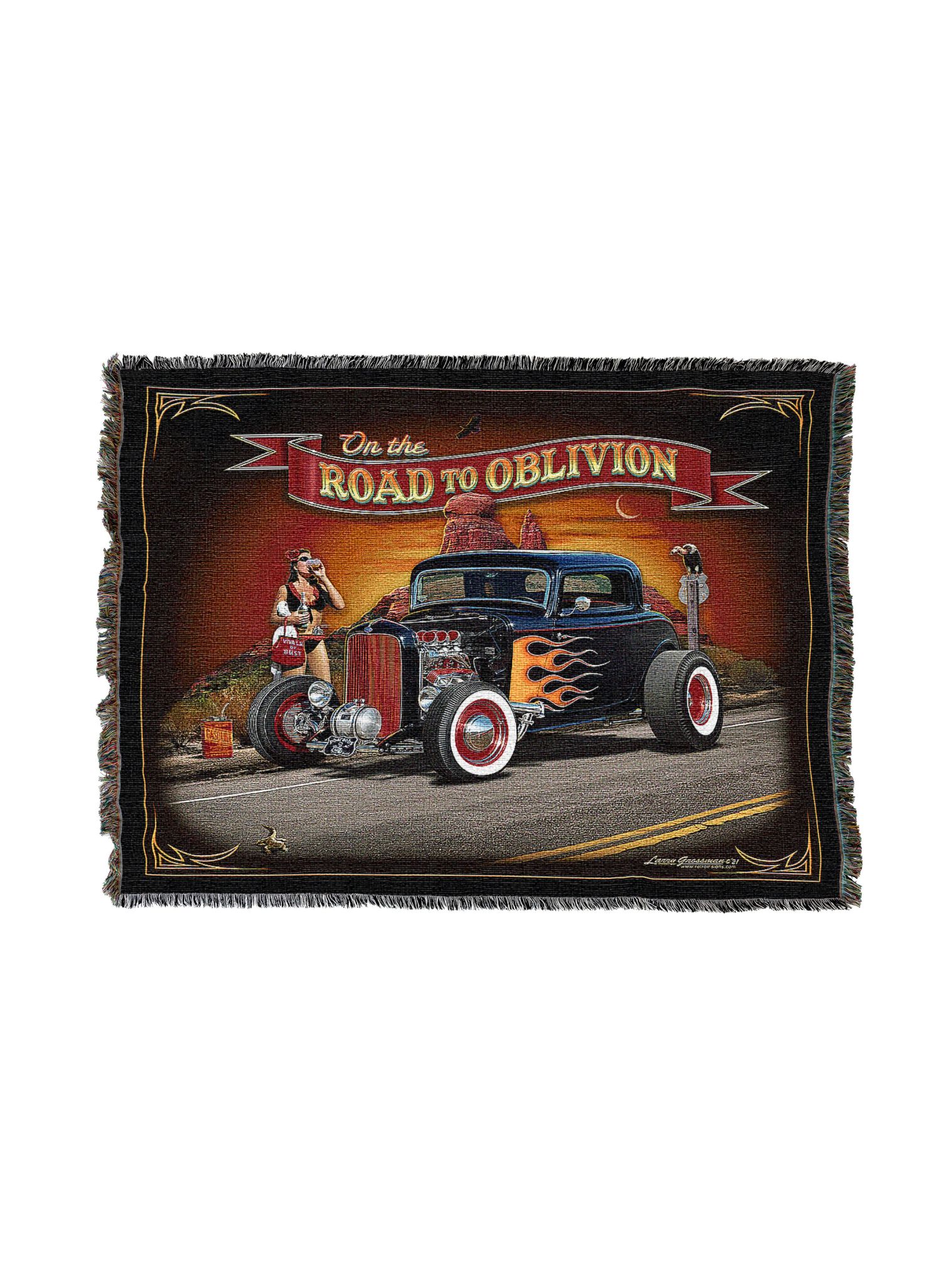 Road To Oblivion Blanket