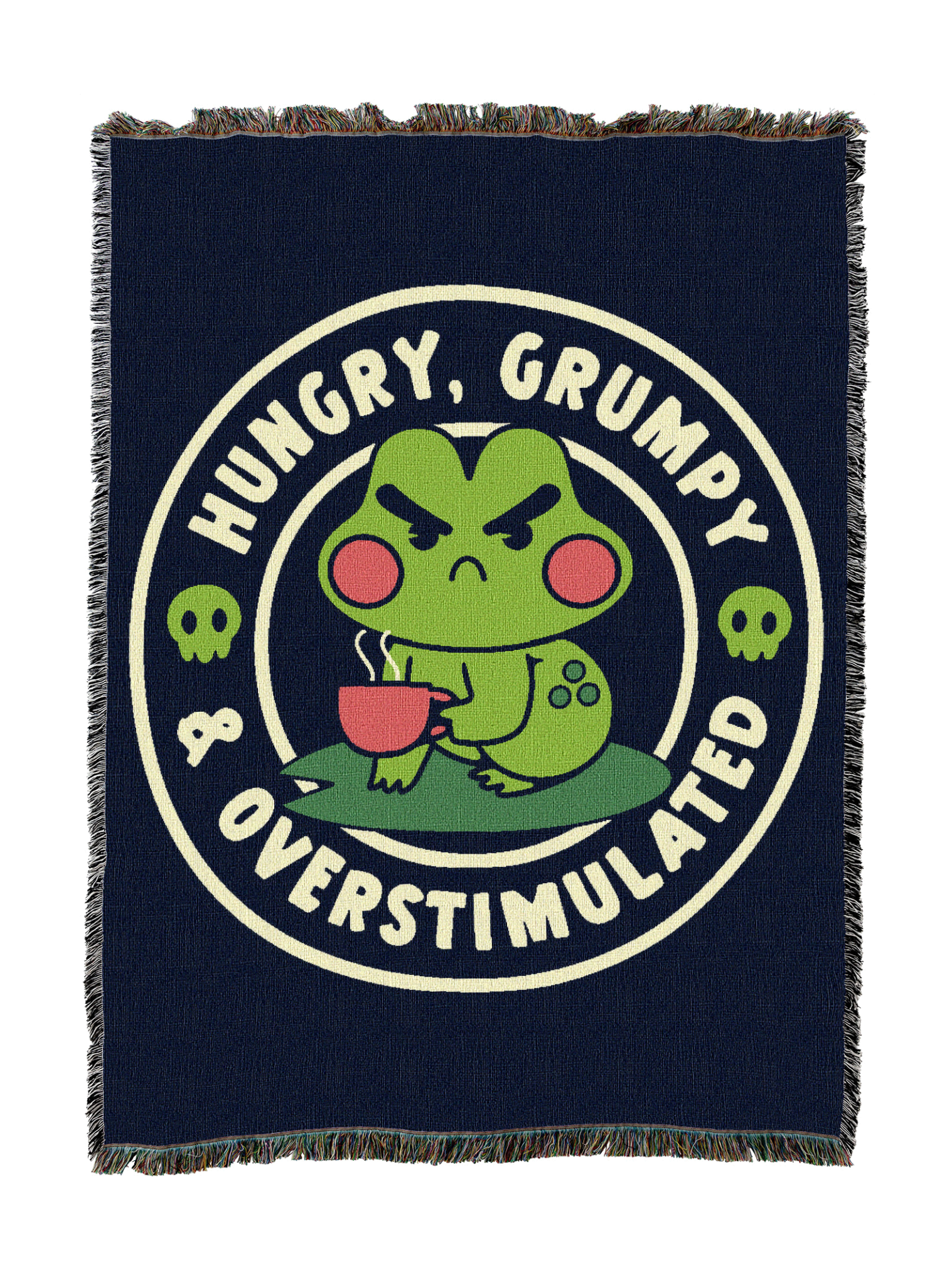 Hungry Grumpy And Overstimulated Blanket