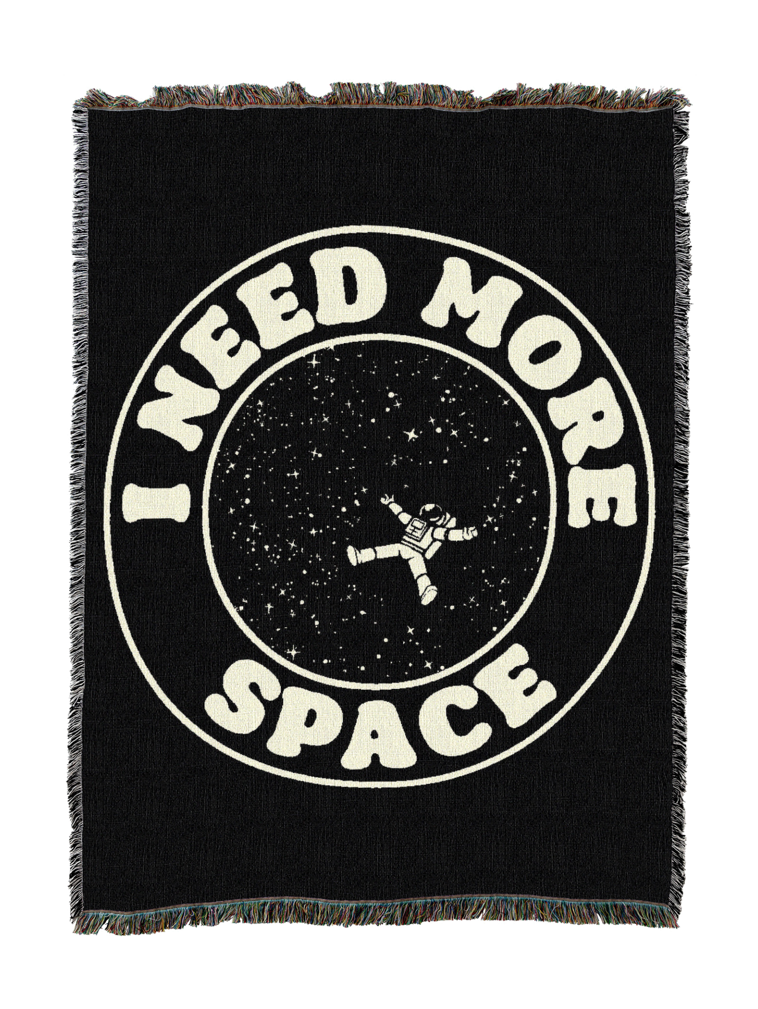 I Need More Space Stamp Blanket
