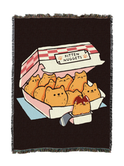 Kitten Nuggets Fast Food Cat Blanket