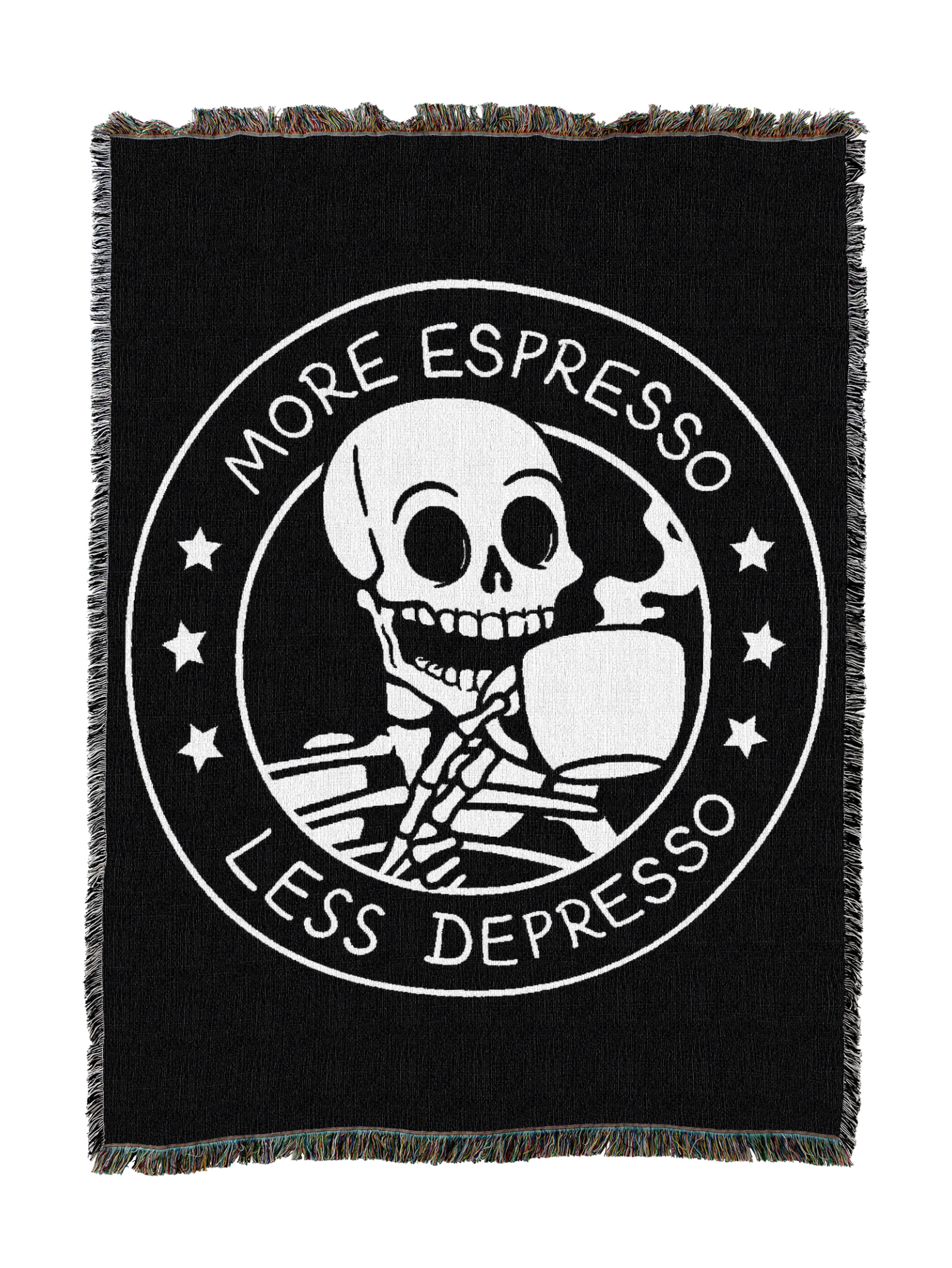 More Espresso Less Depresso Blanket