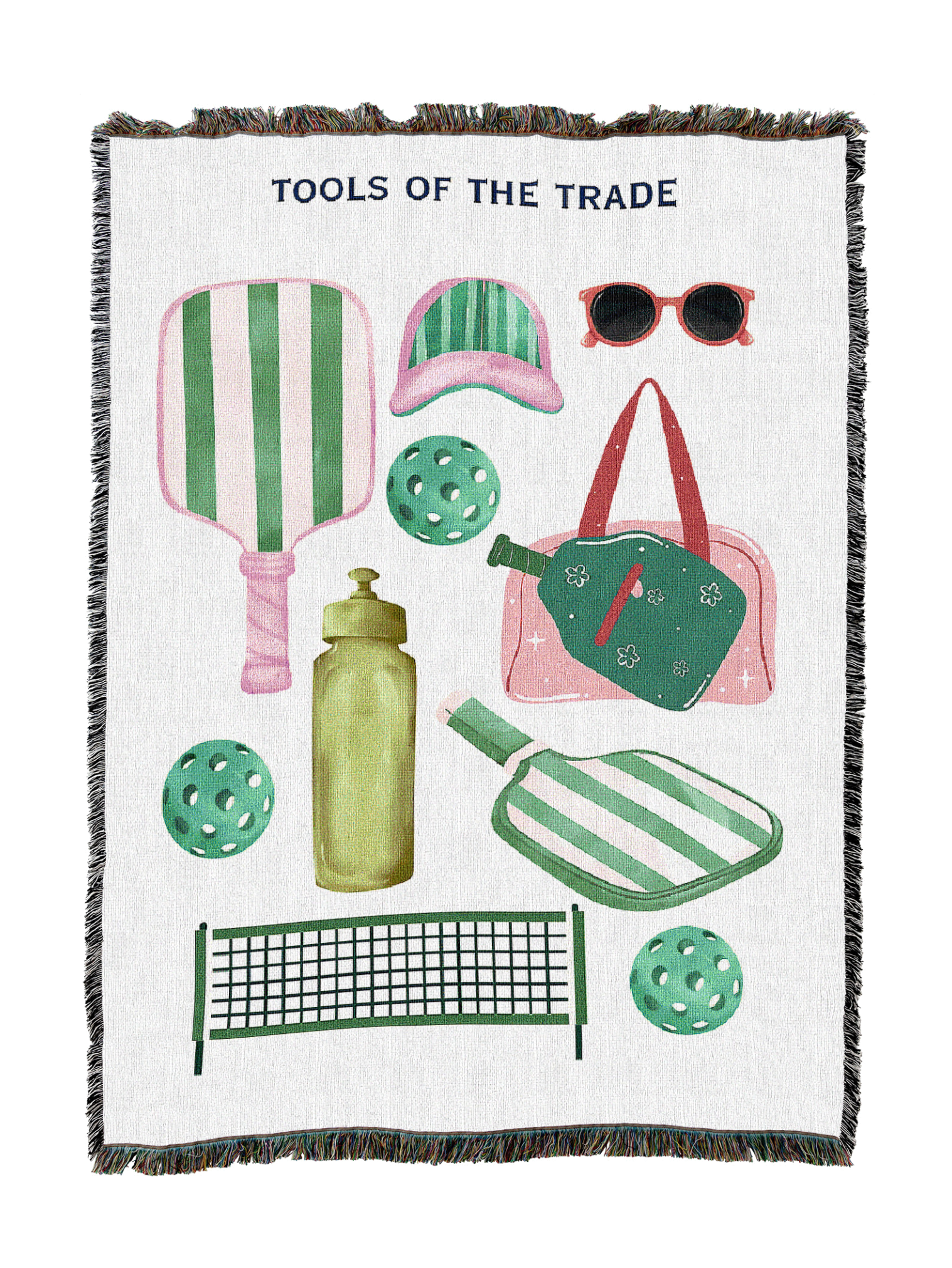 Pickleball Tools Of The Trade Blanket