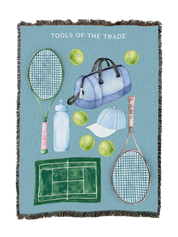 Tennis Tools Of The Trade Blanket