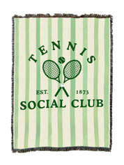Tennis Social Club Blanket