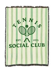 Tennis Social Club Blanket