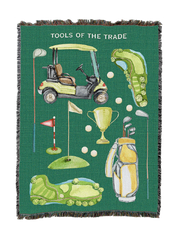 Baseball Tools of the Trade Blanket