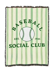 Baseball Social Club Blanket