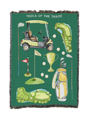Golf Tools Of The Trade Blanket