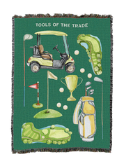 Golf Tools Of The Trade Blanket