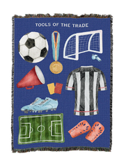 Soccer Tools Of The Trade Blanket