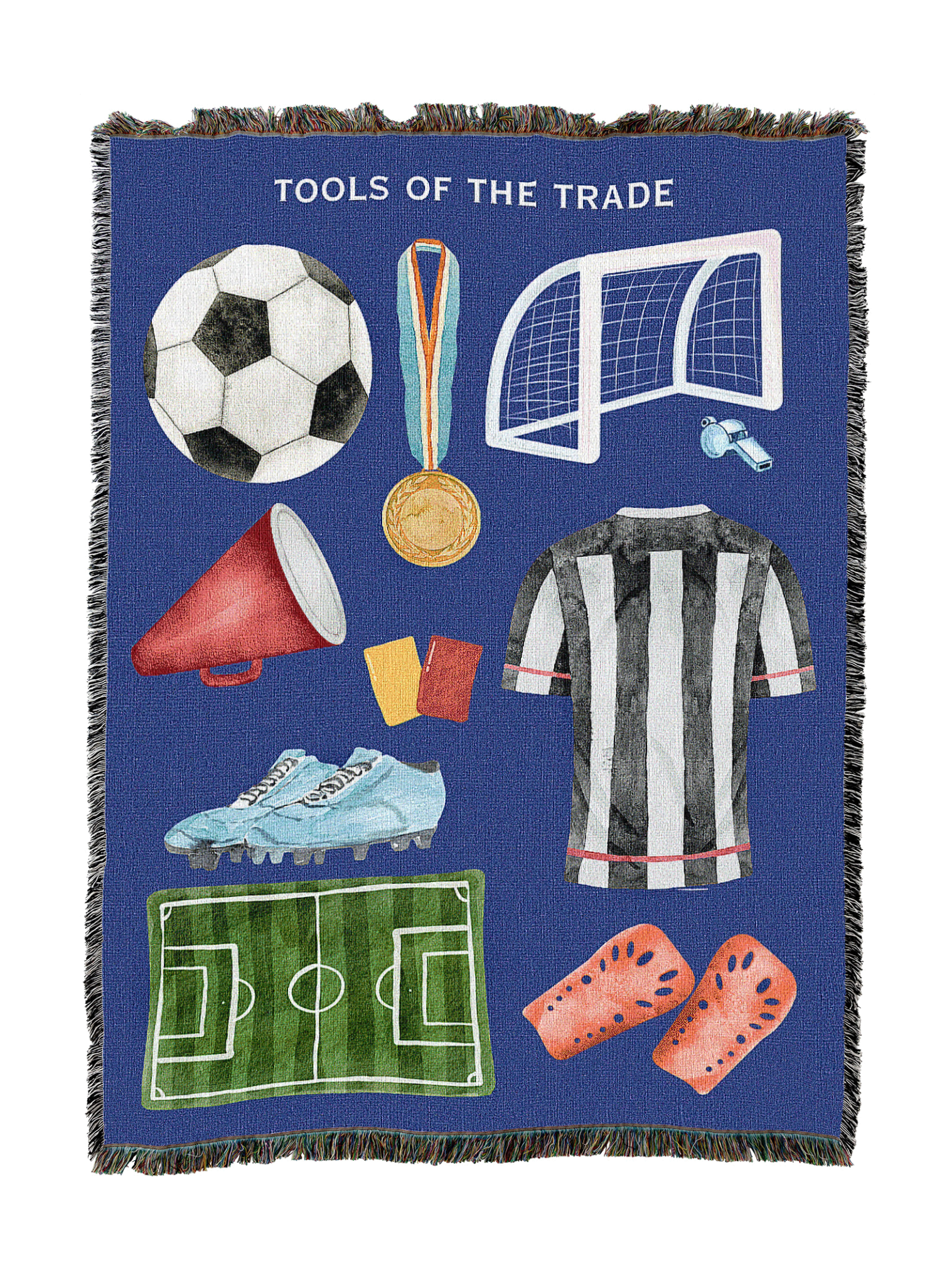Soccer Tools Of The Trade Blanket