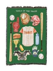 Baseball Tools Of The Trade Blanket