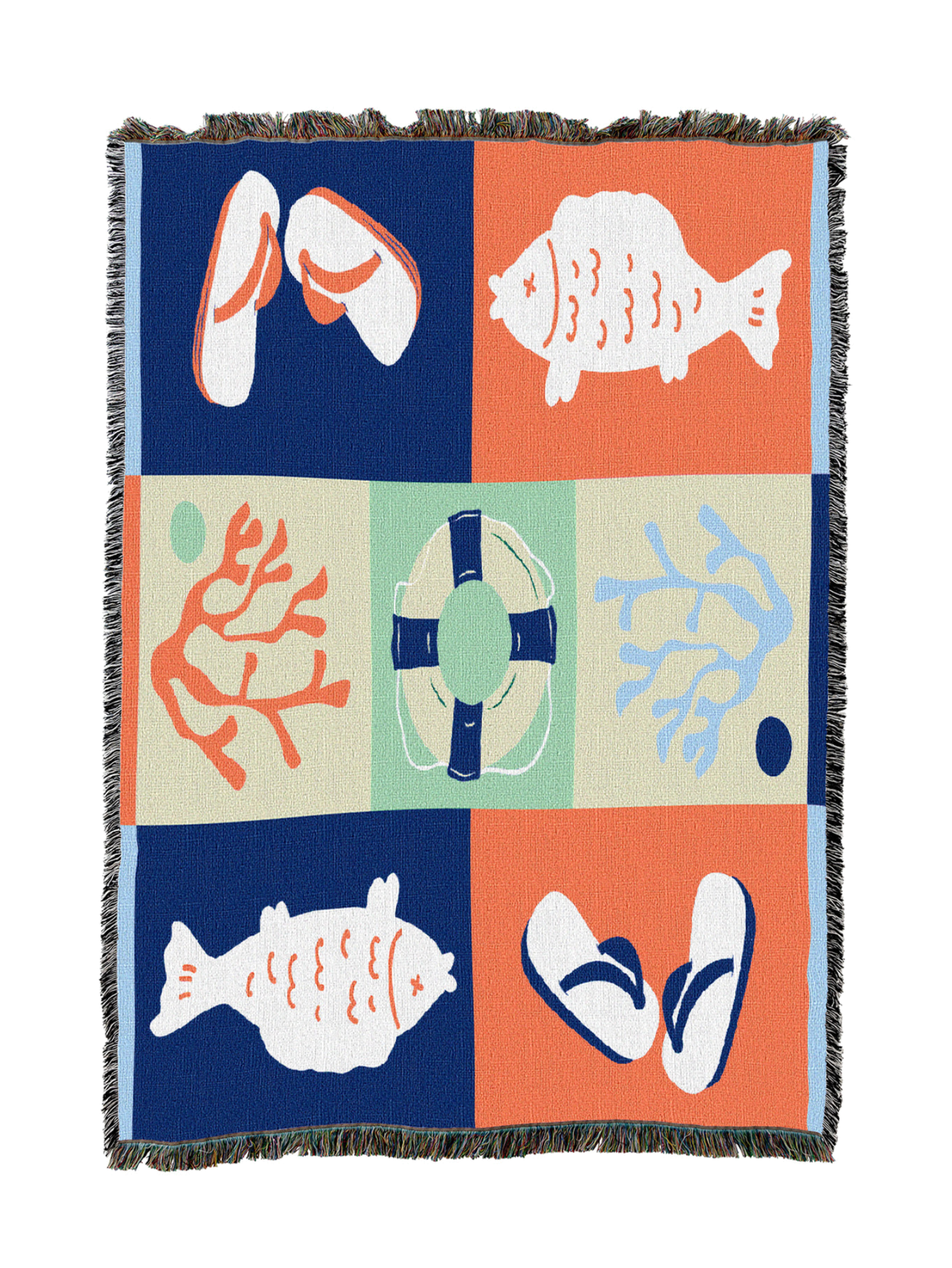 Beach Aesthetic Blanket