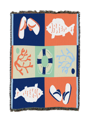 Beach Aesthetic Blanket