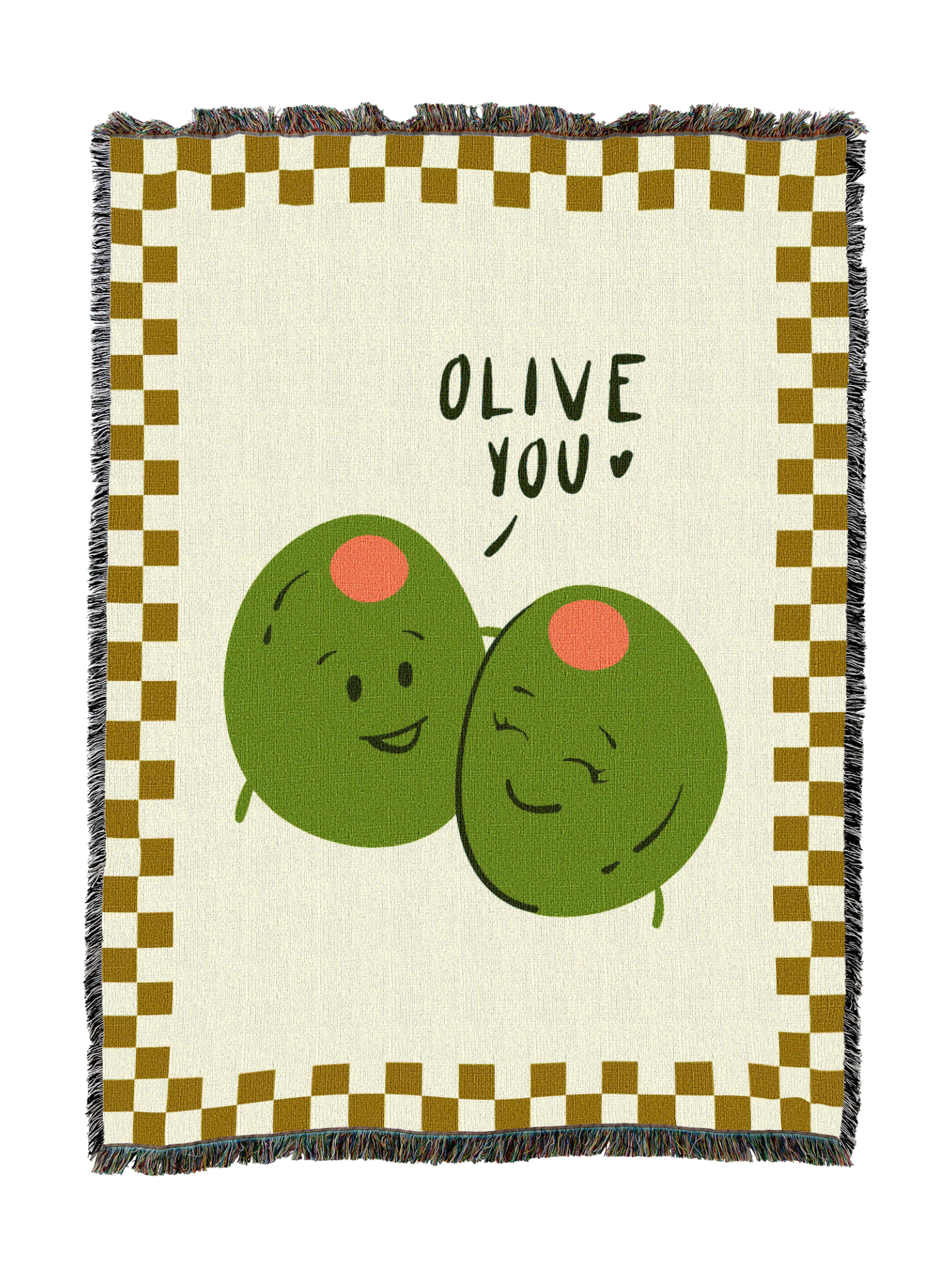 Olive You Blanket