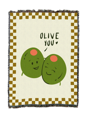 Olive You Blanket