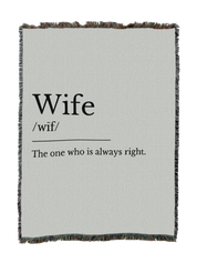 Define Wife Blanket