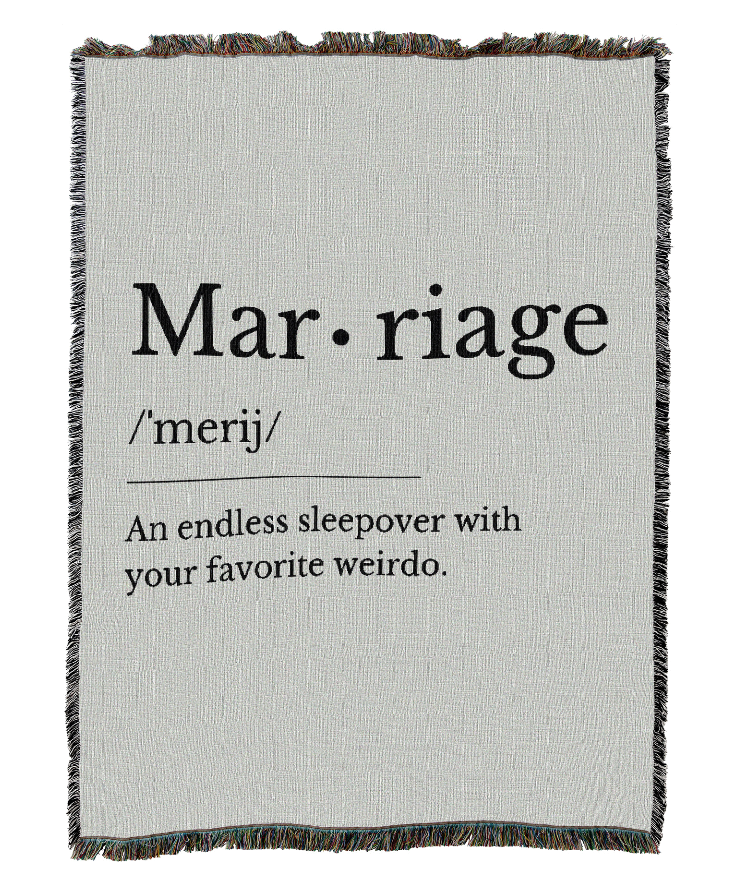 Define Marriage Blanket