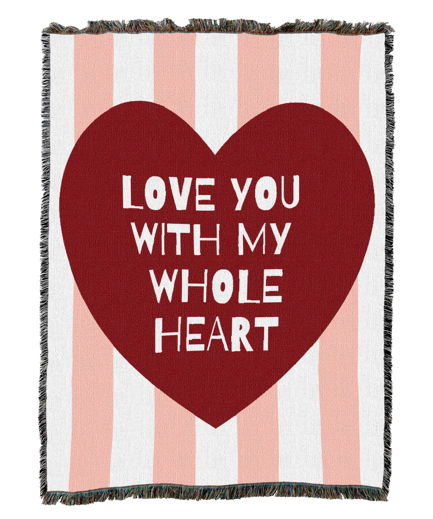 Love You With My Whole Heart Blanket