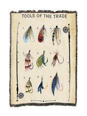 Fly Fishing Tools Of The Trade Blanket