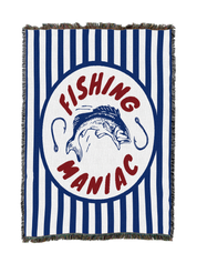 Fishing Maniac Blanket