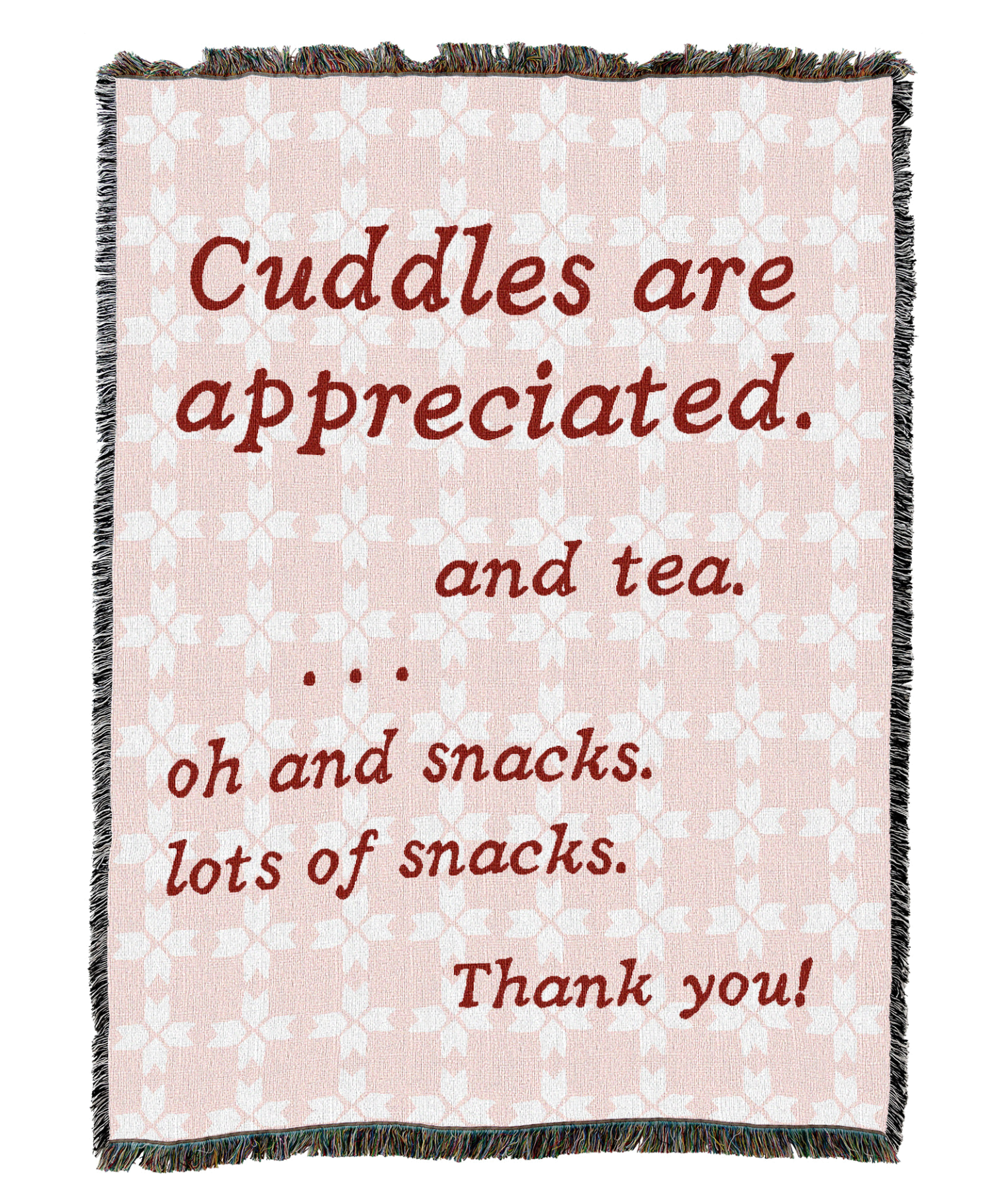 Cuddles Are Appreciated Blanket